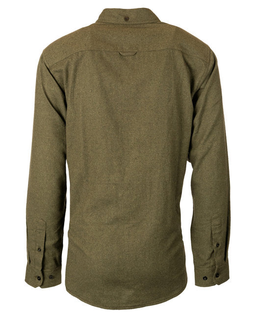 BU8200 Burnside Men's Solid Flannel Shirt