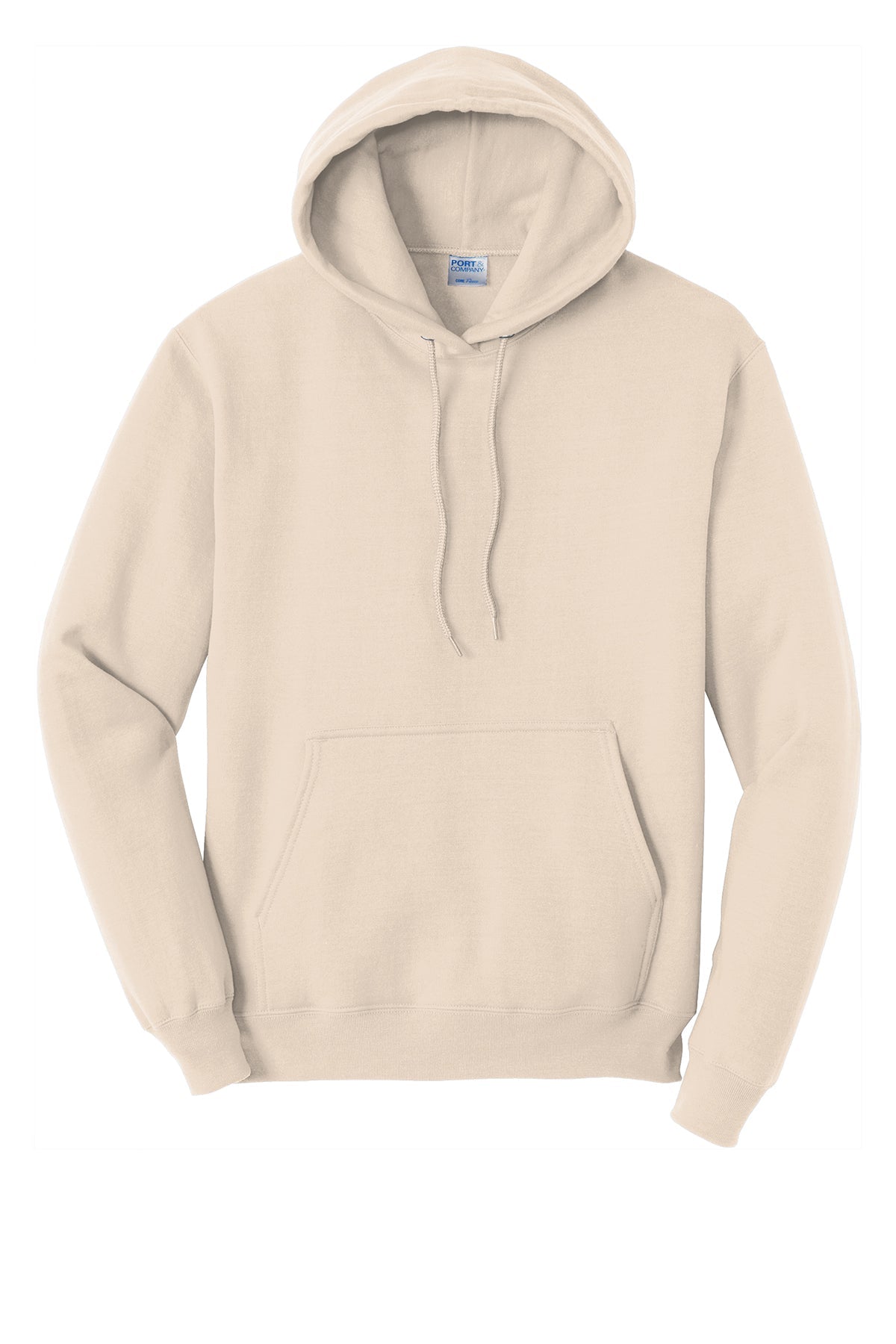 PC78H Port & Company® Core Fleece Pullover Hooded Sweatshirt. S-4XL