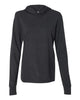 LIGHTWEIGHT BELLA + CANVAS - Jersey Hooded Long Sleeve Tee - 3512