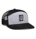 Pacific Headwear 6-Panel Arch Trucker Snapback Cap P787