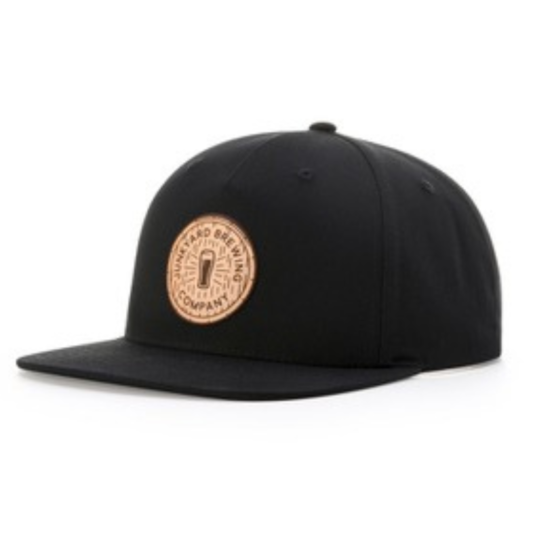 Culiacan Good Luck Flat Brim Hat - Adjustable Black Snapback For Men & Women