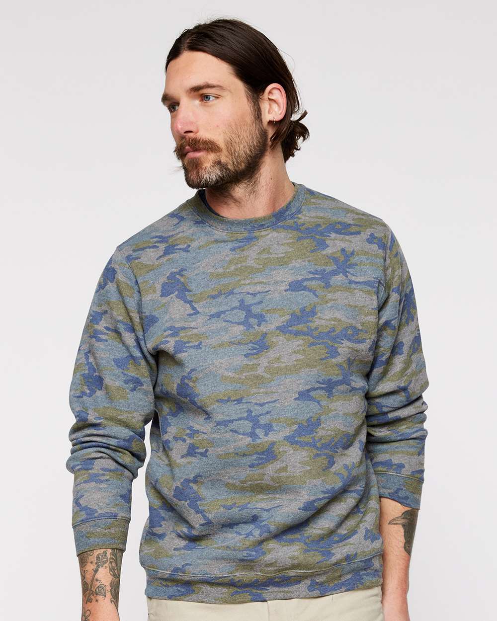 LAT - Elevated Fleece Crewneck Sweatshirt - 6925