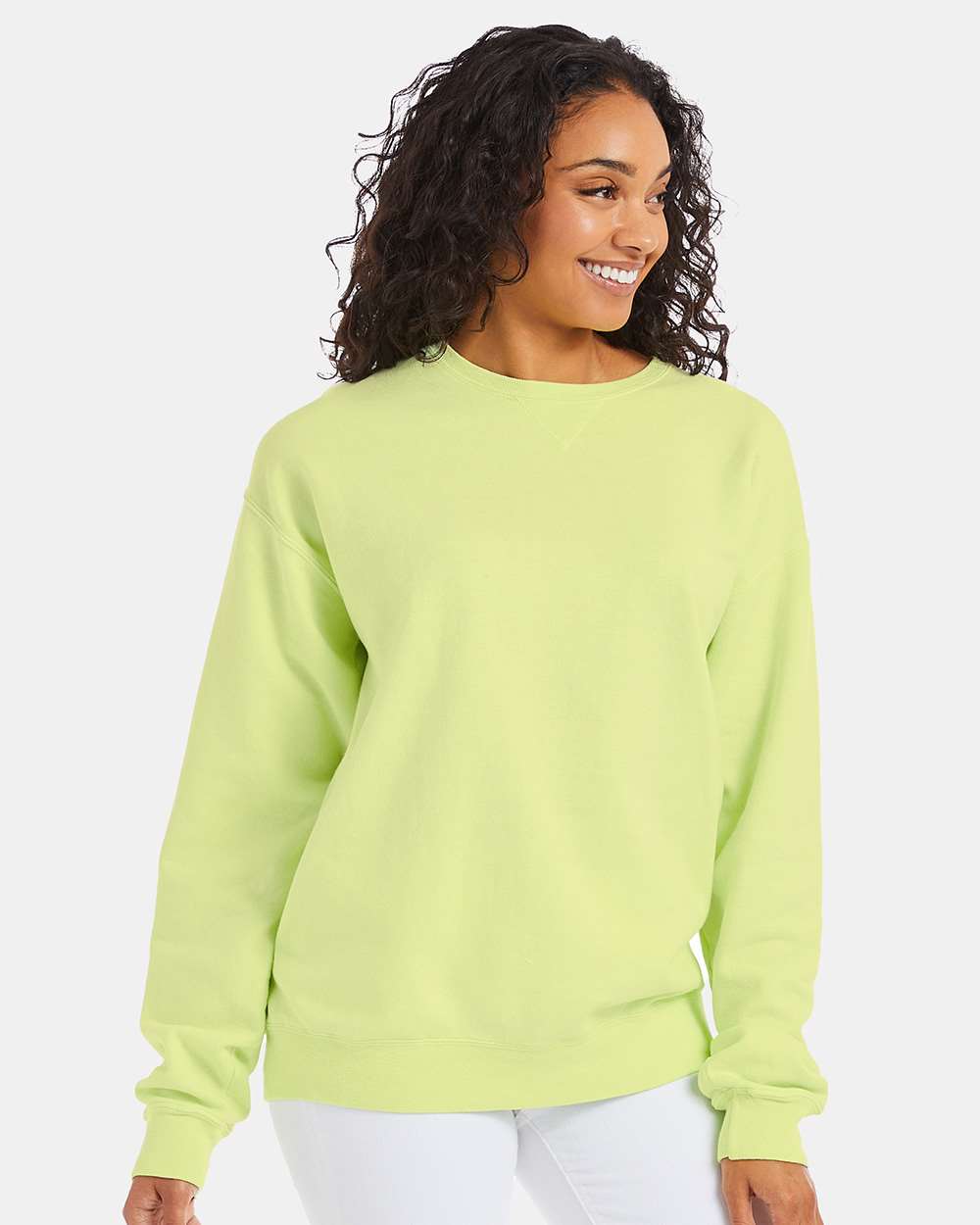 ComfortWash by Hanes - Garment-Dyed Crewneck Sweatshirt - GDH400 - S - 3XL