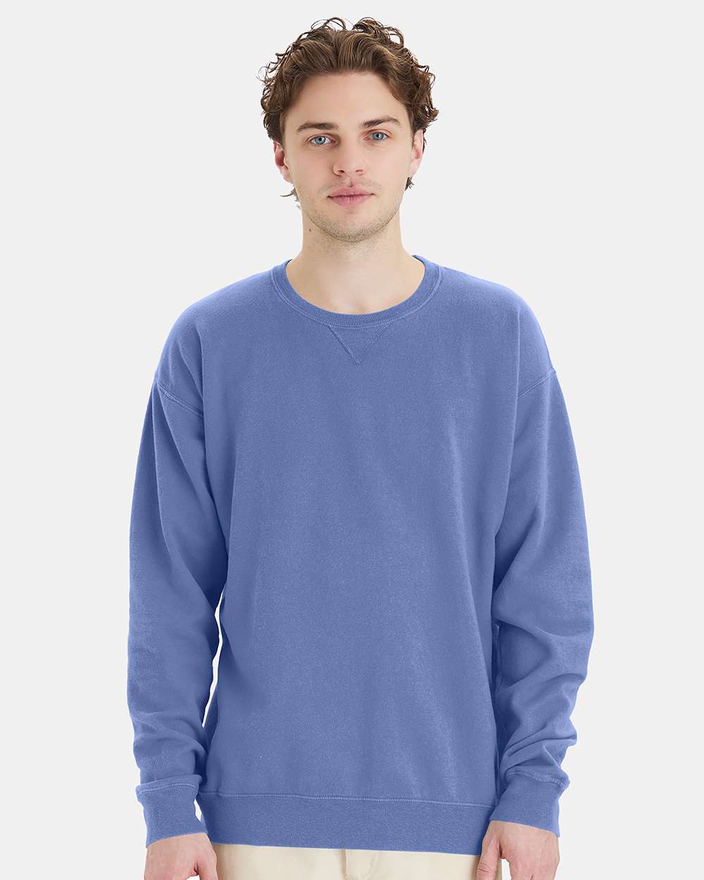 ComfortWash by Hanes - Garment-Dyed Crewneck Sweatshirt - GDH400 - S - 3XL