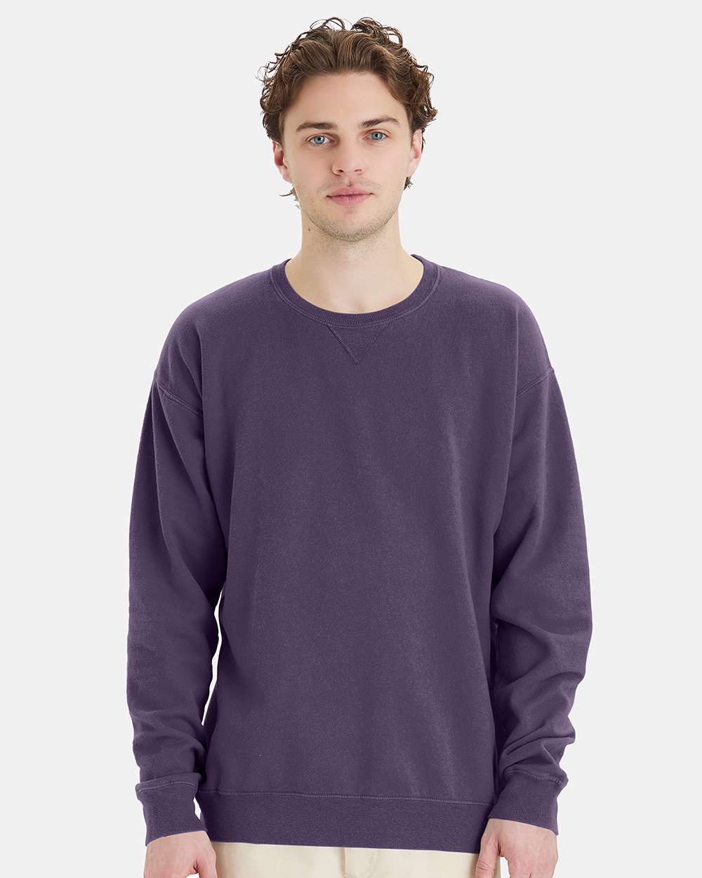ComfortWash by Hanes - Garment-Dyed Crewneck Sweatshirt - GDH400 - S - 3XL