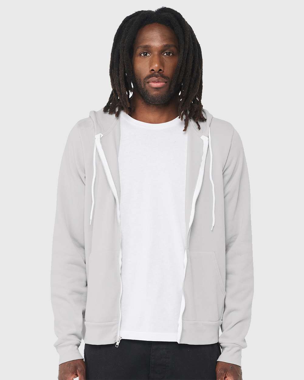 BELLA + CANVAS - Sponge Fleece Full-Zip Hoodie - 3739 - XS - 3XL
