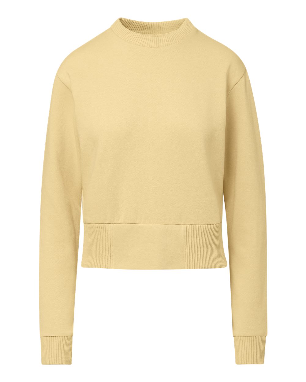 MV Sport - Women's Romi Cloud Fleece Crop Crewneck Sweatshirt - W22106