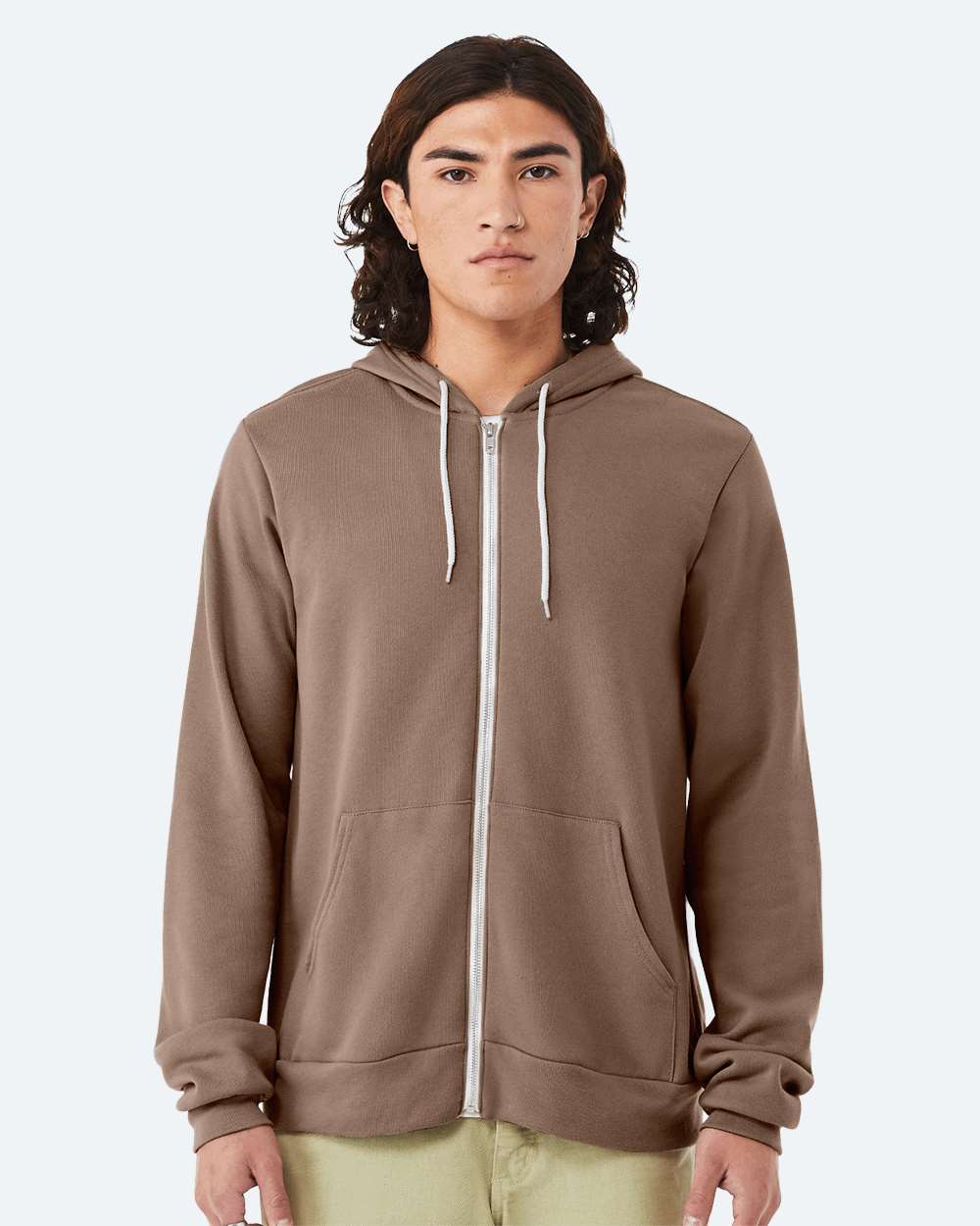 BELLA + CANVAS - Sponge Fleece Full-Zip Hoodie - 3739 - XS - 3XL