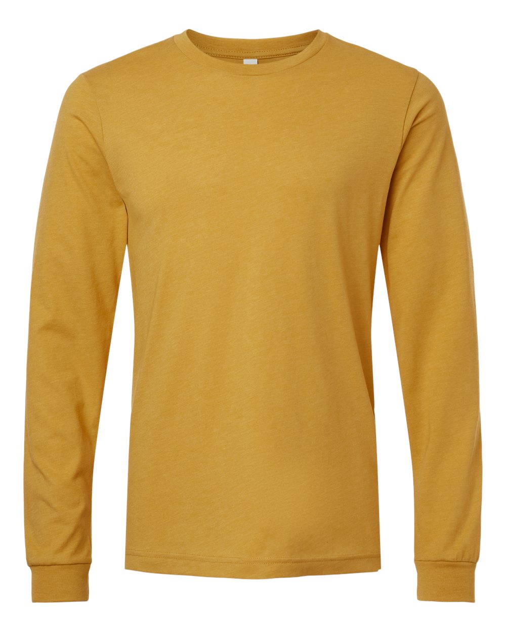 BELLA + CANVAS - Heather CVC Long Sleeve Tee - 3501CVC - XS - 4XL