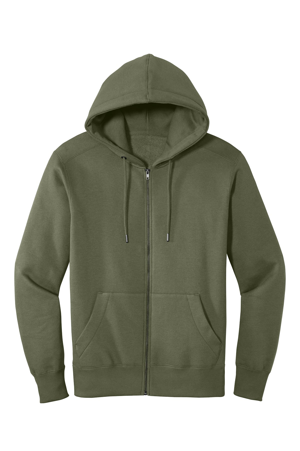 DT1103 District® Perfect Weight® Fleece Full-Zip Hoodie
