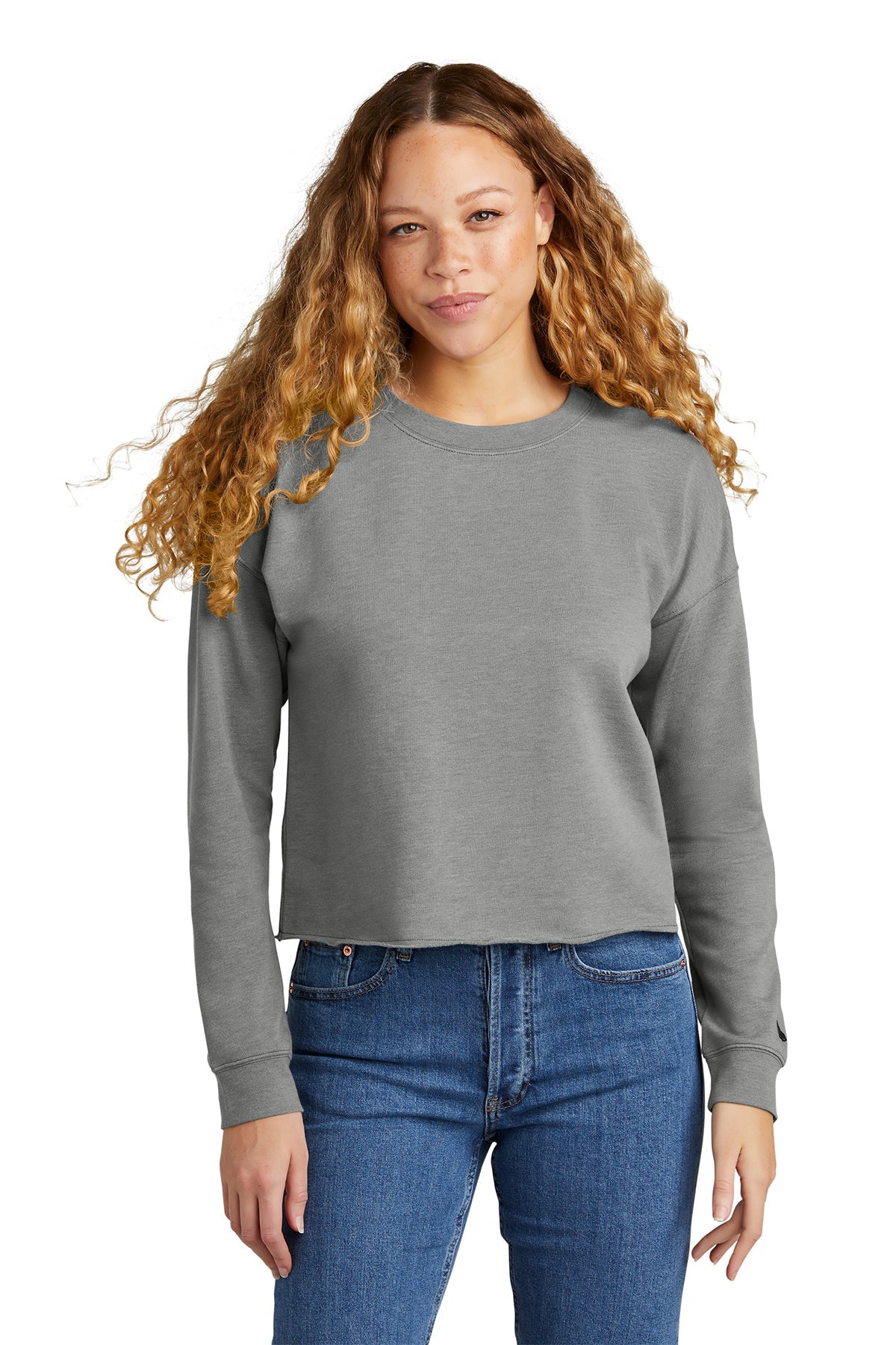 LNEA514 Era® Women's Tri-Blend Fleece Crop Crew