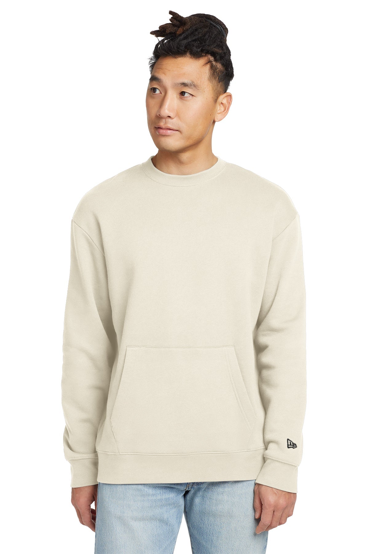 NEA527 New Era ® Heritage Fleece Pocket Crew
