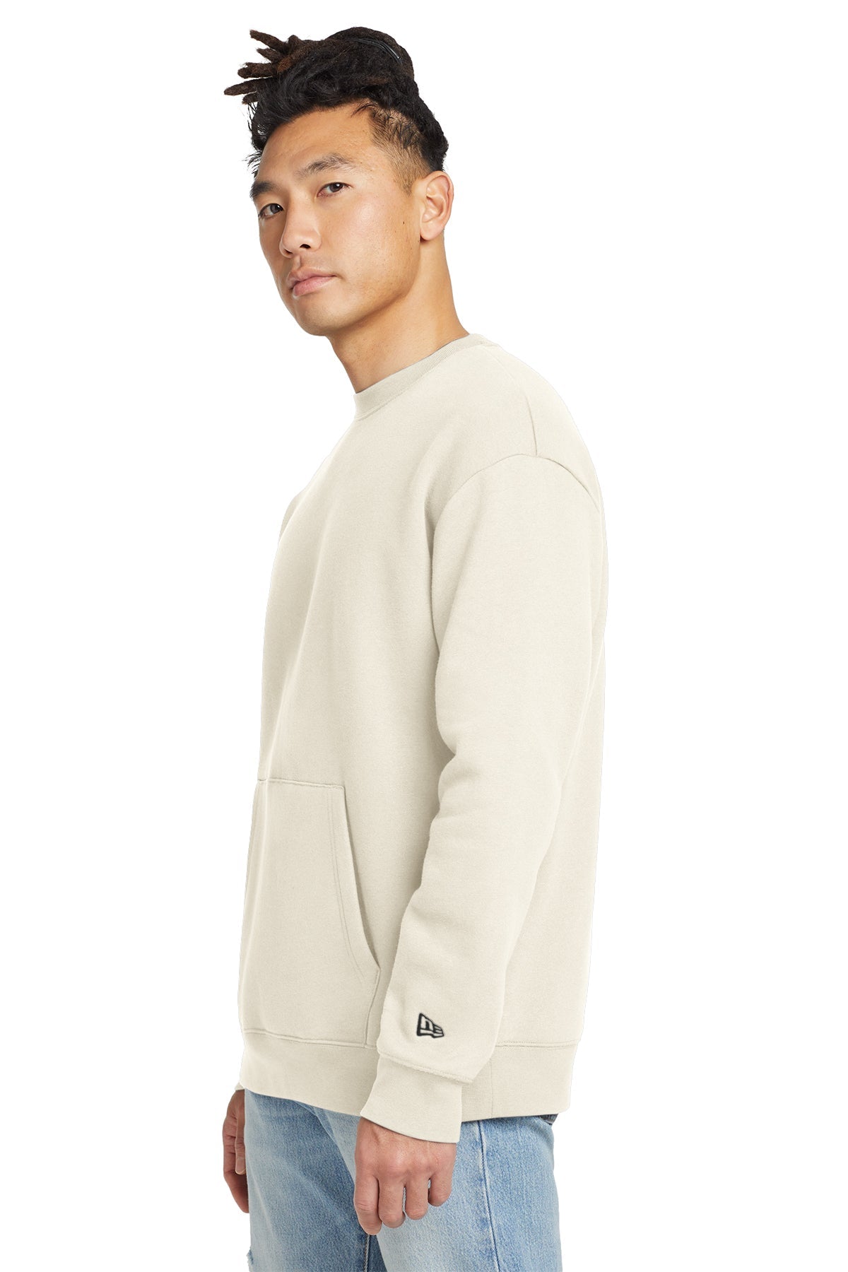 NEA527 New Era ® Heritage Fleece Pocket Crew