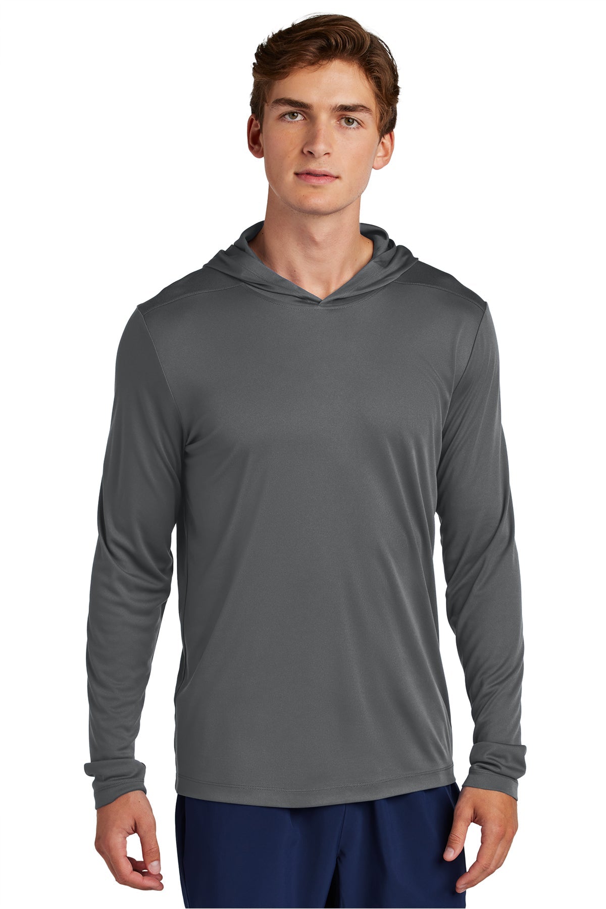 ST420LSH Sport-Tek® Posi-UV® Pro Long Sleeve Hoodie