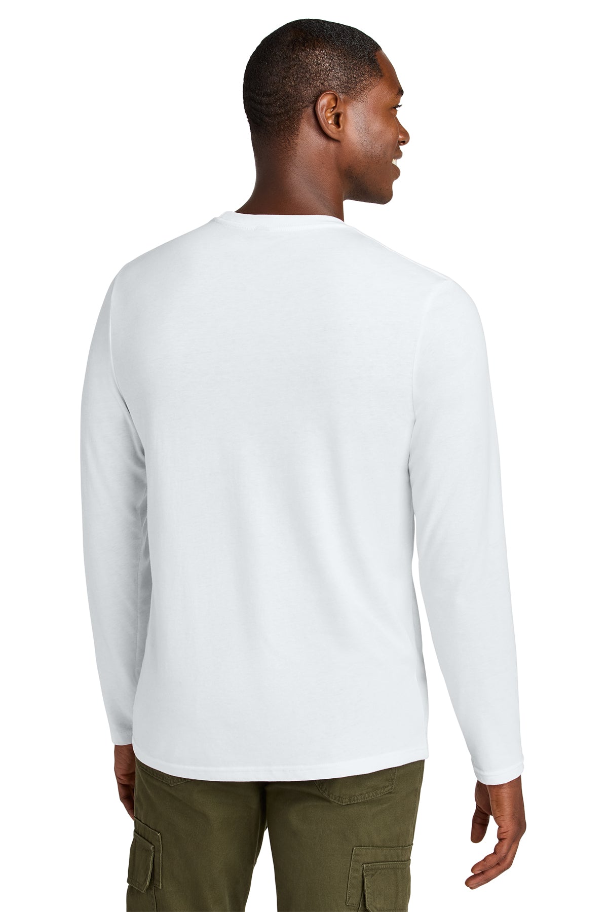 DT185 District® Perfect Weight® CVC Long Sleeve Tee