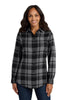 LW668 Port Authority® Women's Plaid Flannel Tunic