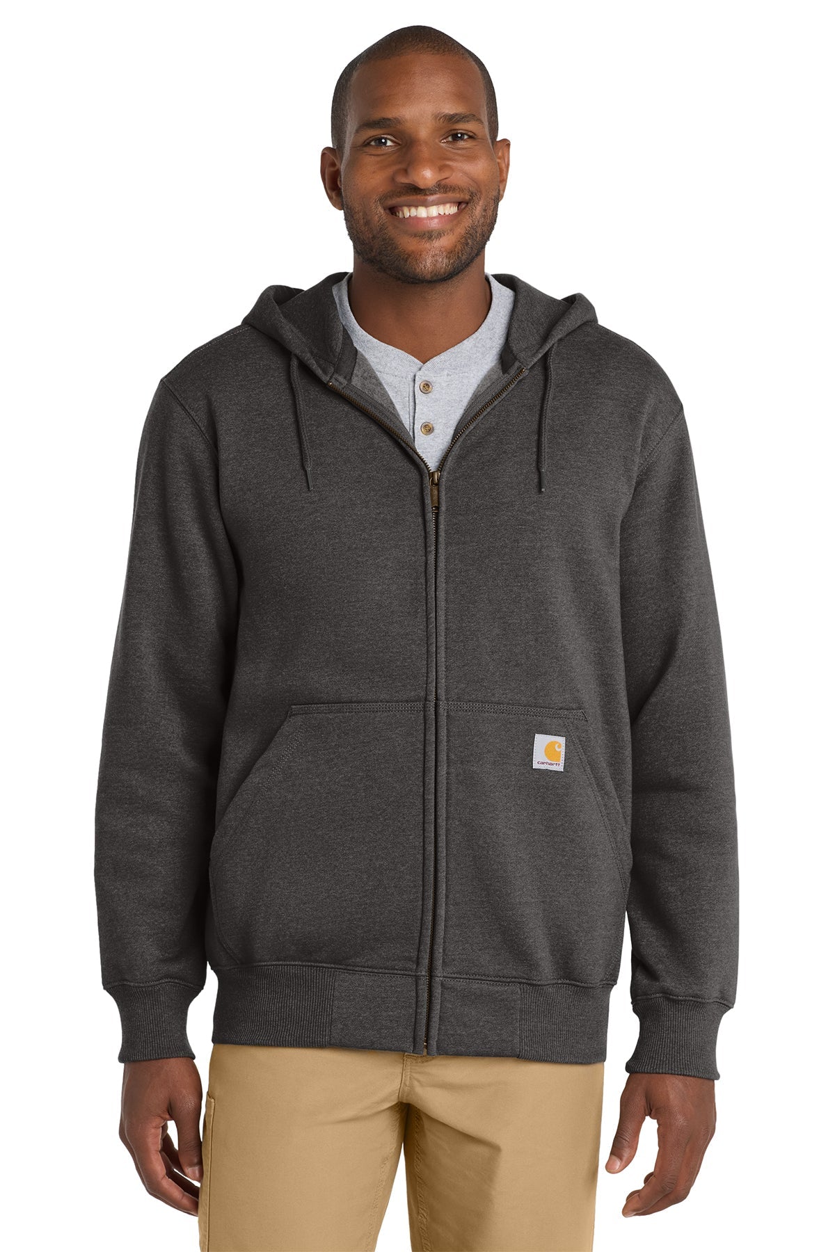 CT100614 Carhartt ® Rain Defender ® Paxton Heavyweight Hooded Zip-Front Sweatshirt