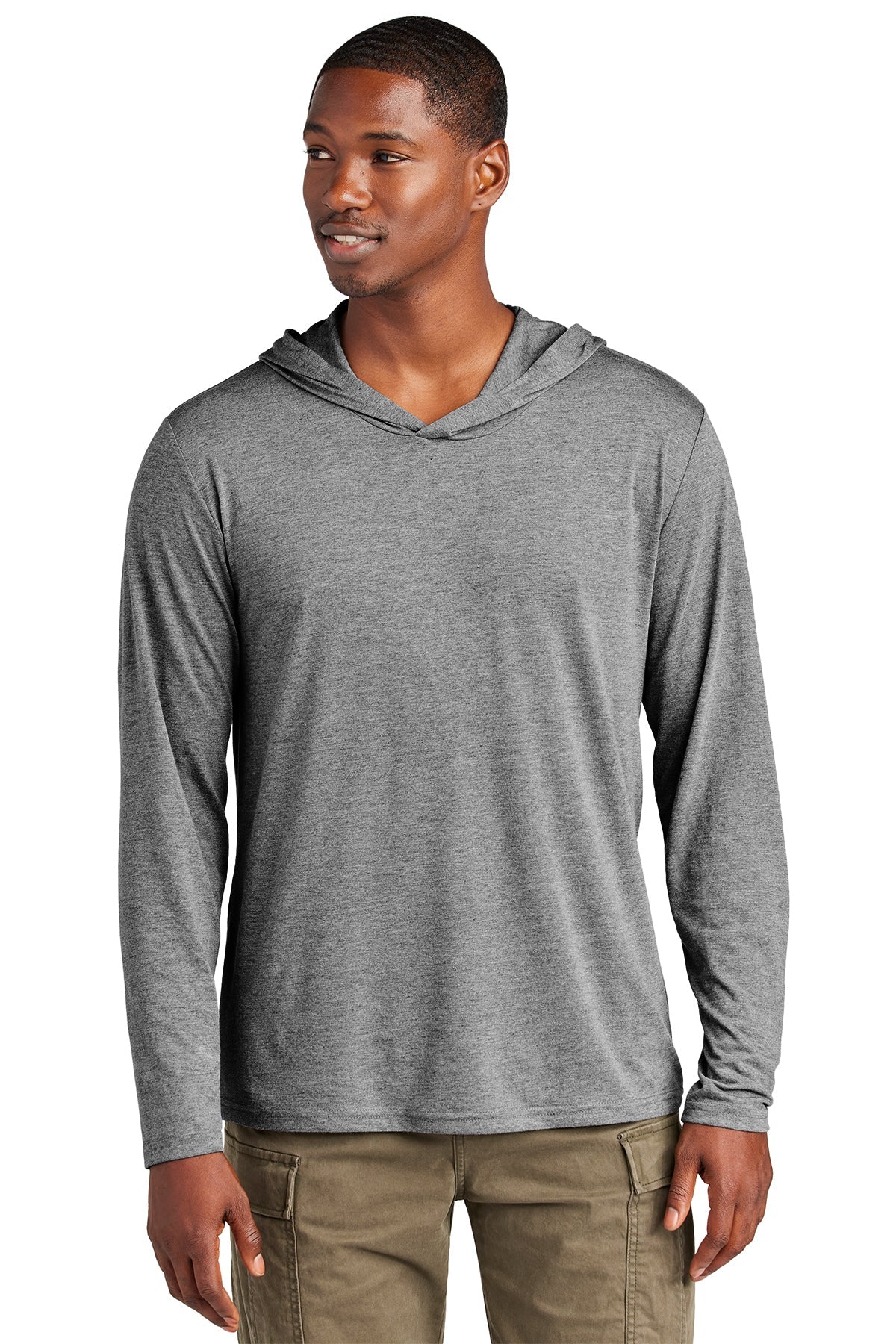 DM139 District ® Perfect Tri ® Long Sleeve Hoodie