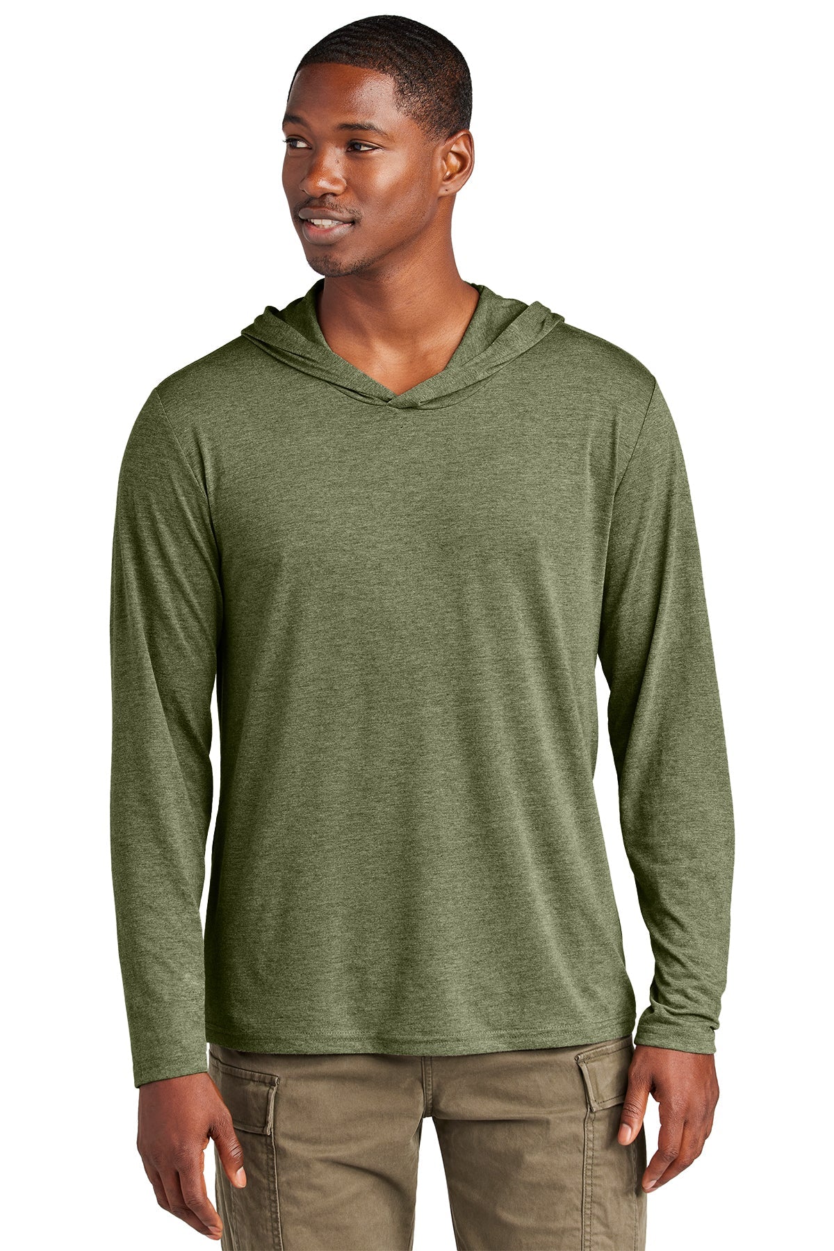 DM139 District ® Perfect Tri ® Long Sleeve Hoodie