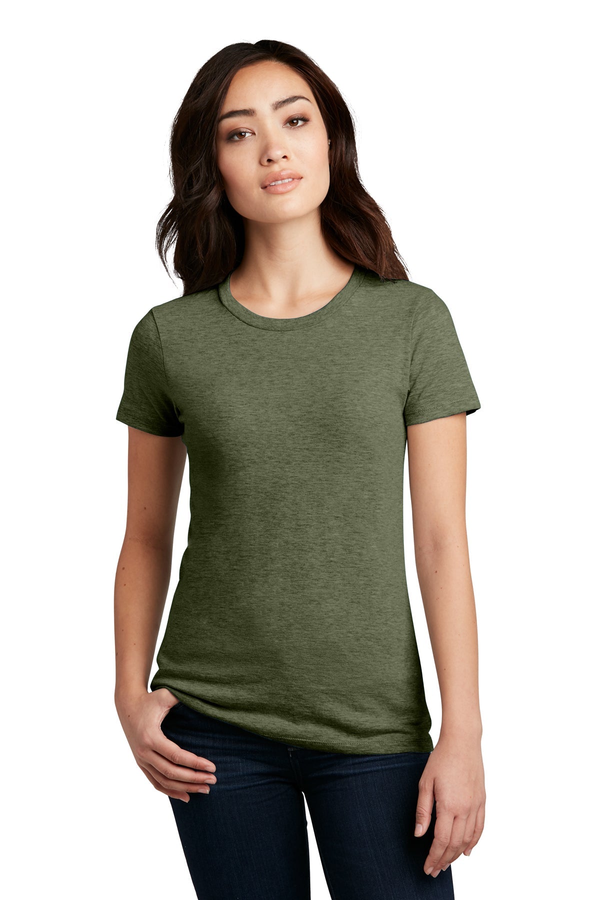 DM108L District® Women’s Perfect Blend® CVC Tee - XS-4XL