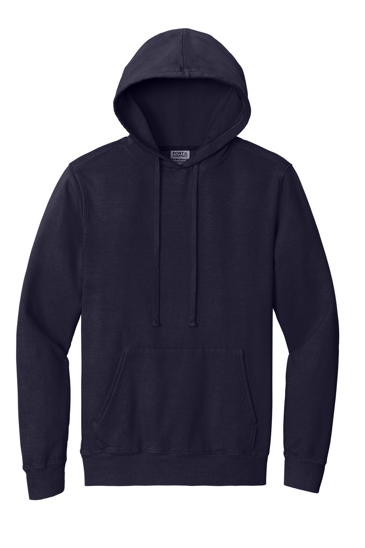 PC098H Port & Company® Beach Wash® Garment-Dyed Pullover Hooded Sweatshirt-S-4XL
