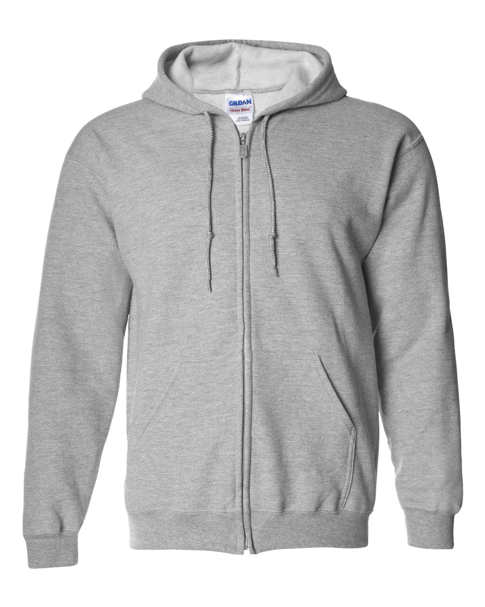 Gildan - Heavy Blend™ Full-Zip Hooded Sweatshirt - 18600 - S - 5XL