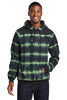 PC143 Port & Company ®Allover Stripe Tie-Dye Fleece