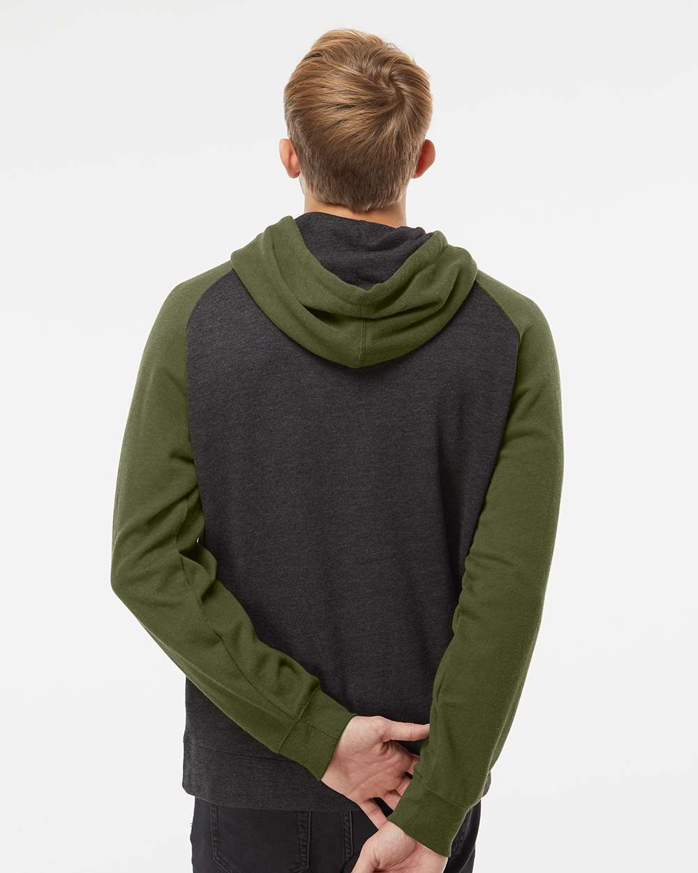 Independent Trading Co. - Raglan Hooded Sweatshirt - IND40RP