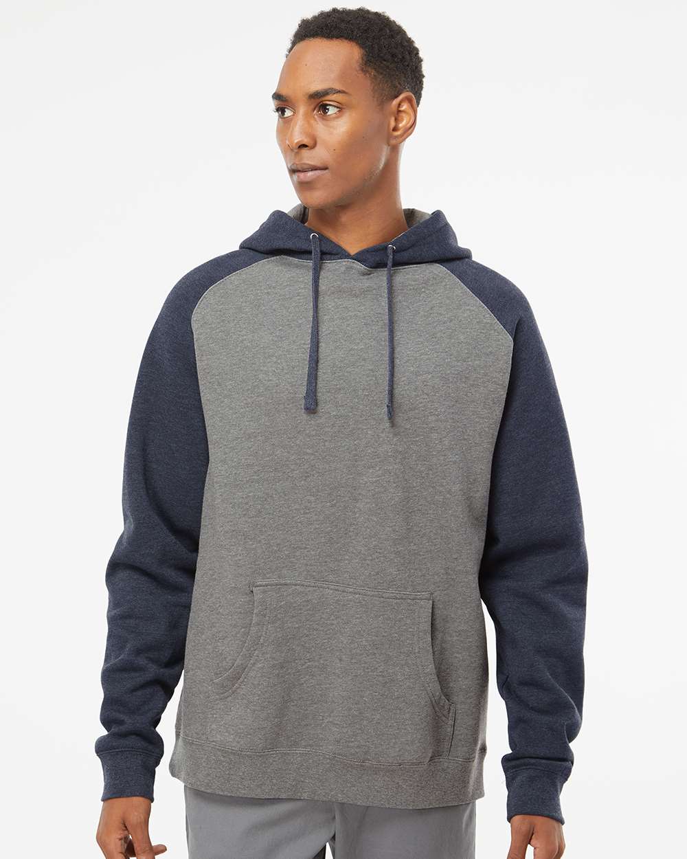 Independent Trading Co. - Raglan Hooded Sweatshirt - IND40RP