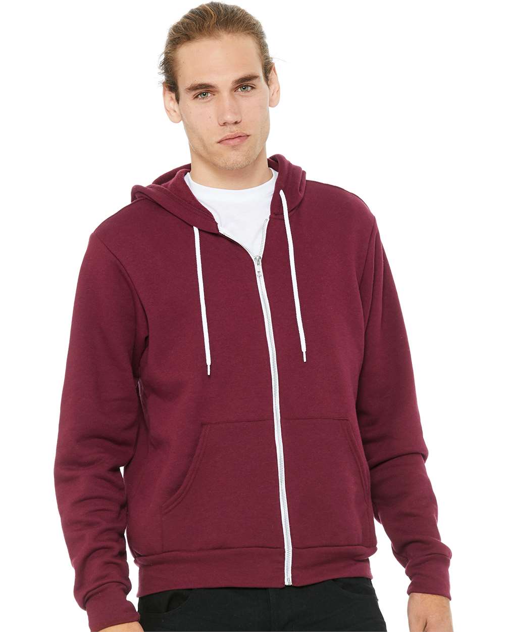BELLA + CANVAS - Sponge Fleece Full-Zip Hoodie - 3739 - XS - 3XL