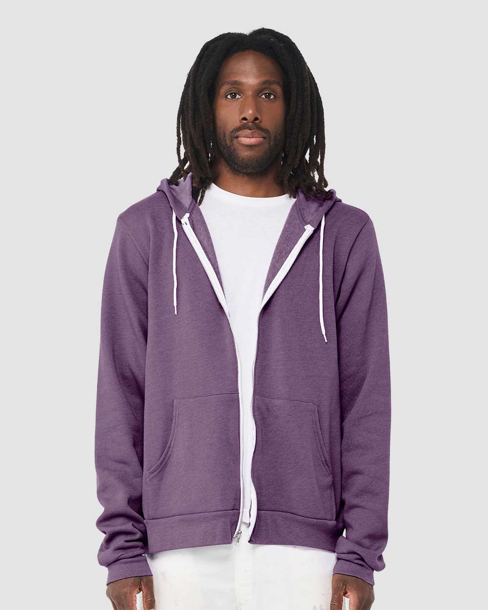 BELLA + CANVAS - Sponge Fleece Full-Zip Hoodie - 3739 - XS - 3XL