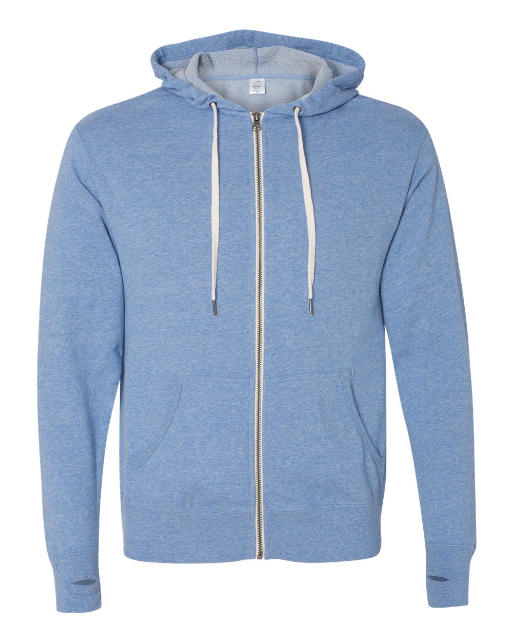 Independent Trading Co. - Heathered French Terry Full-Zip Hooded Sweatshirt - PRM90HTZ