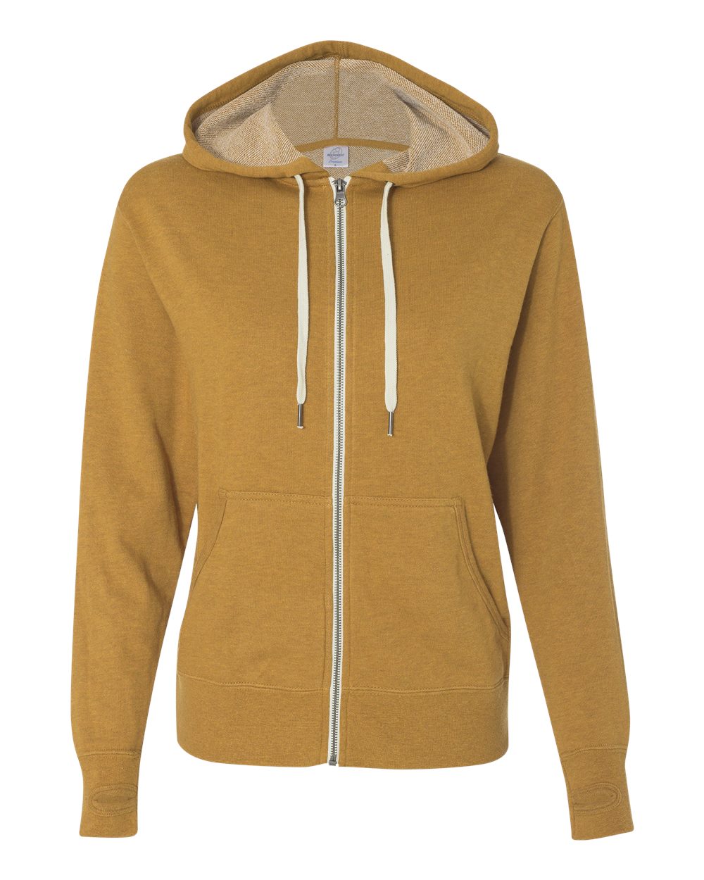 Independent Trading Co. - Heathered French Terry Full-Zip Hooded Sweatshirt - PRM90HTZ