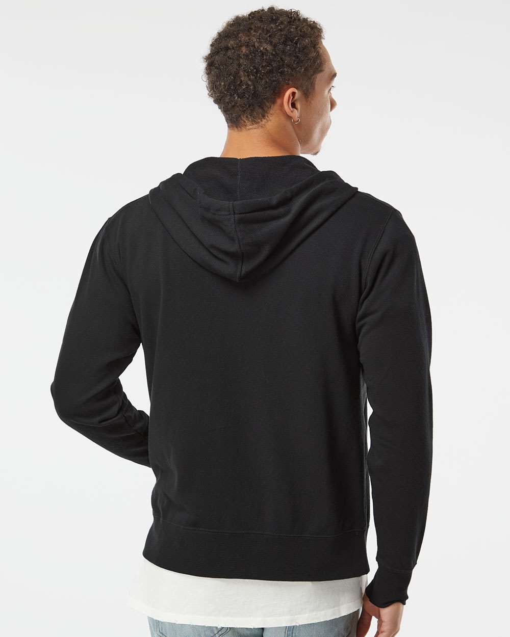 Independent Trading Co. - Heathered French Terry Full-Zip Hooded Sweatshirt - PRM90HTZ