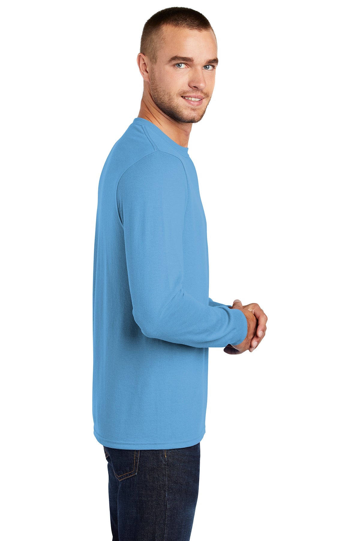 PC55LS Port & Company® Long Sleeve Core Blend Tee - S-6XL