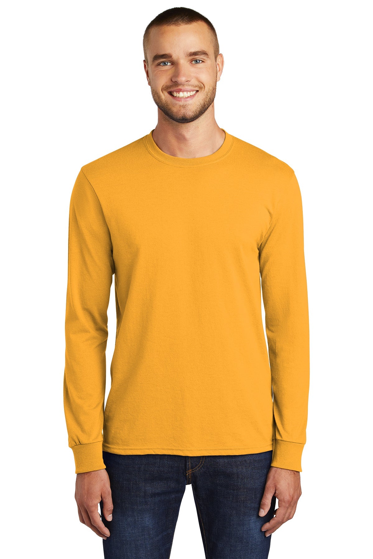 PC55LS Port & Company® Long Sleeve Core Blend Tee - S-6XL