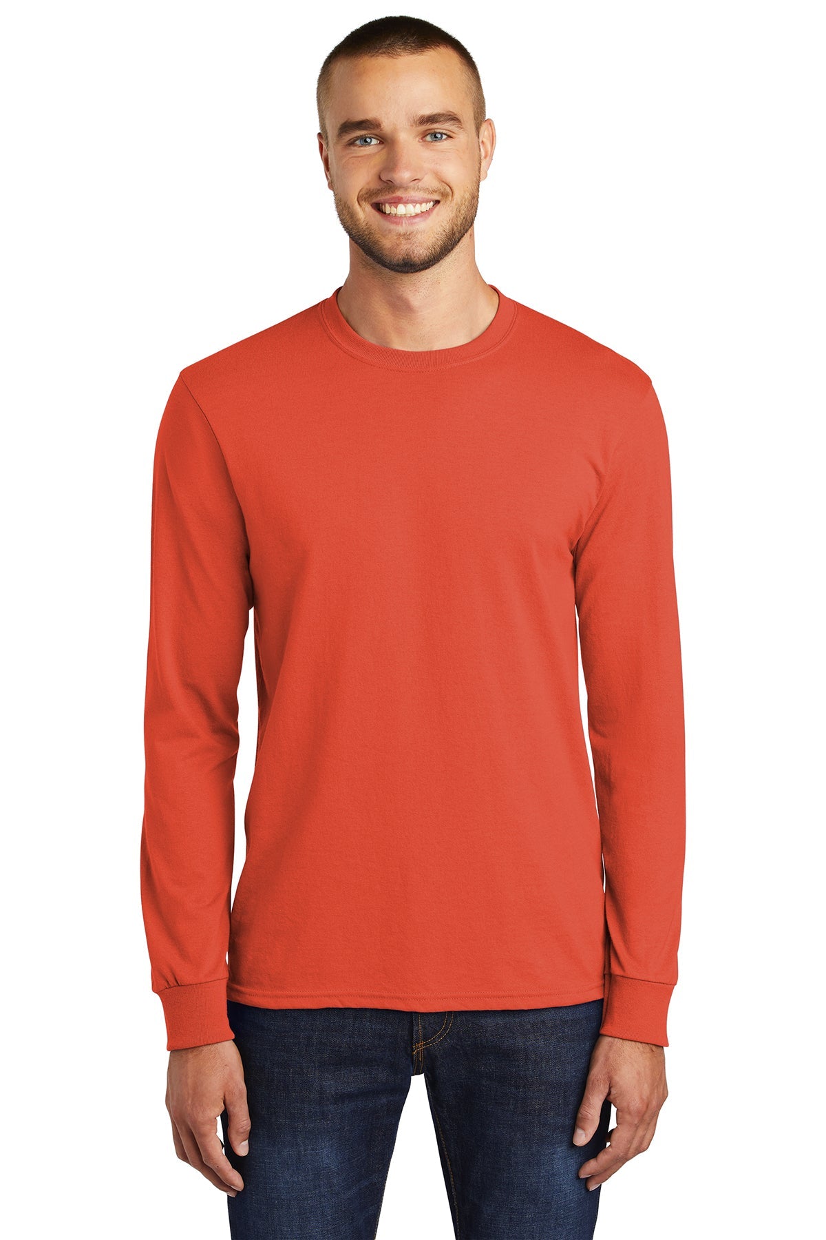 PC55LS Port & Company® Long Sleeve Core Blend Tee - S-6XL