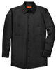 SP14LONG Red Kap® Long Size, Long Sleeve Industrial Work Shirt