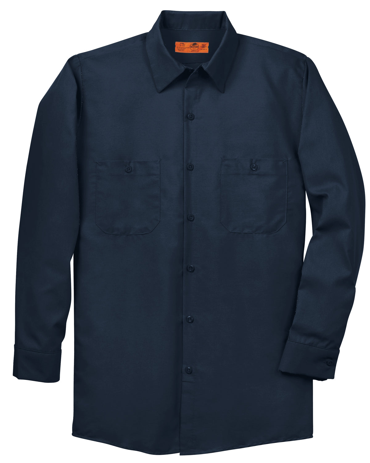 SP14LONG Red Kap® Long Size, Long Sleeve Industrial Work Shirt