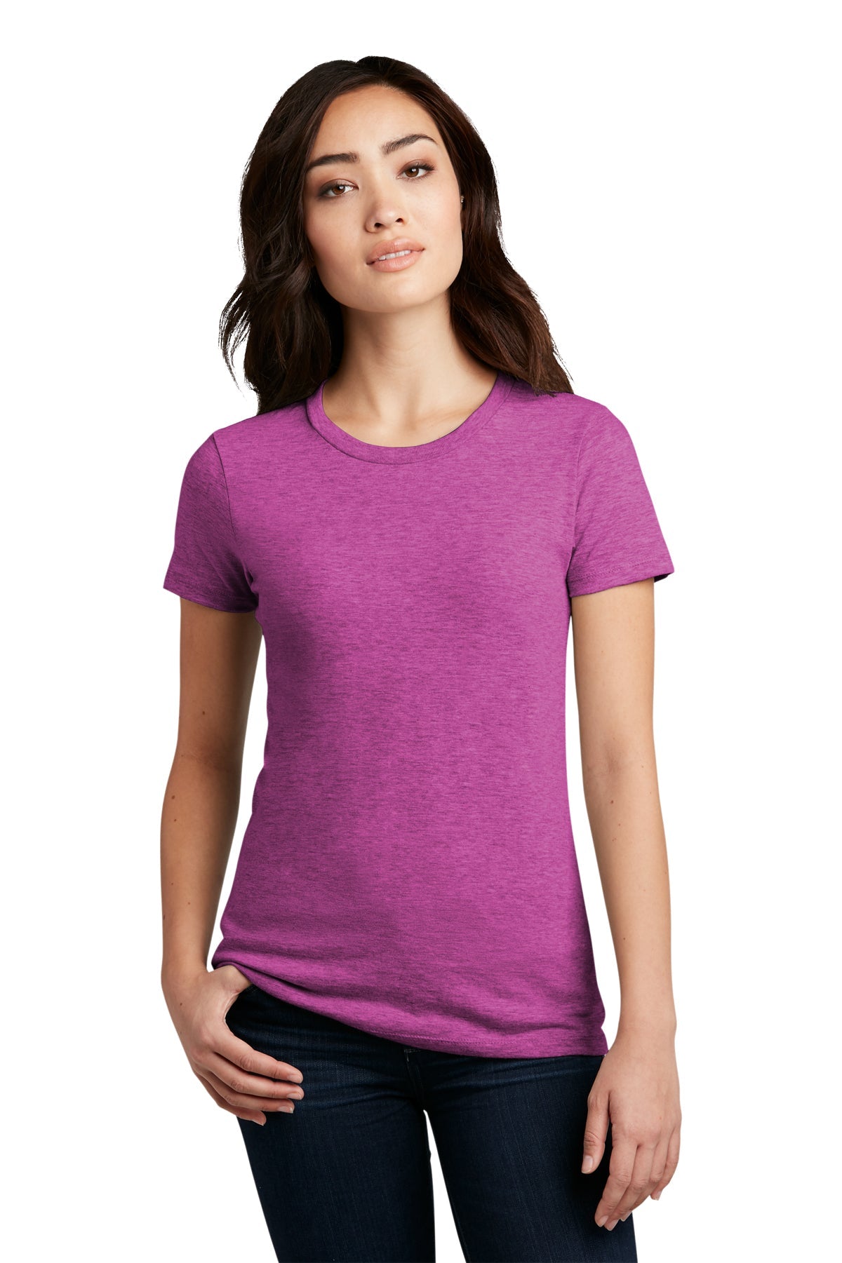 DM108L District® Women’s Perfect Blend® CVC Tee - XS-4XL