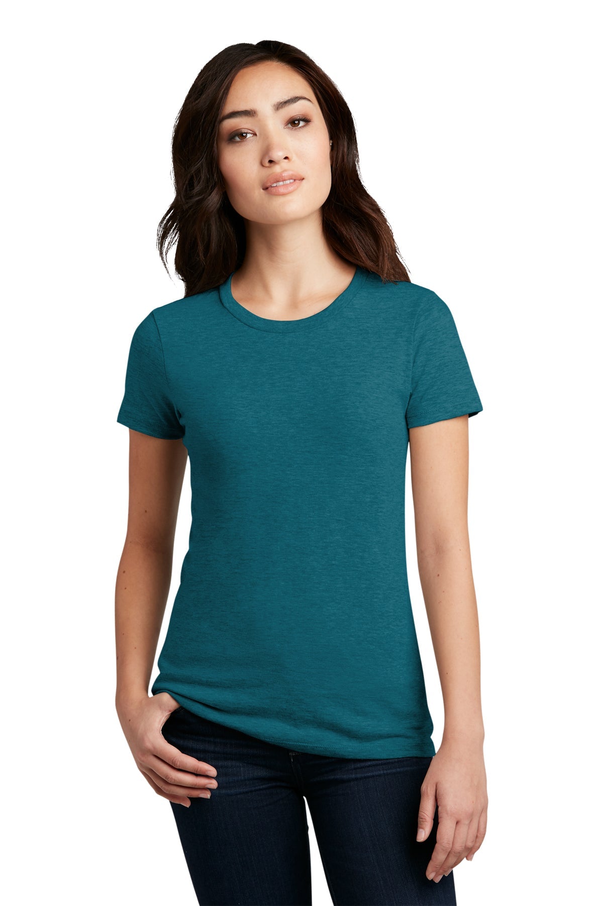 DM108L District® Women’s Perfect Blend® CVC Tee - XS-4XL