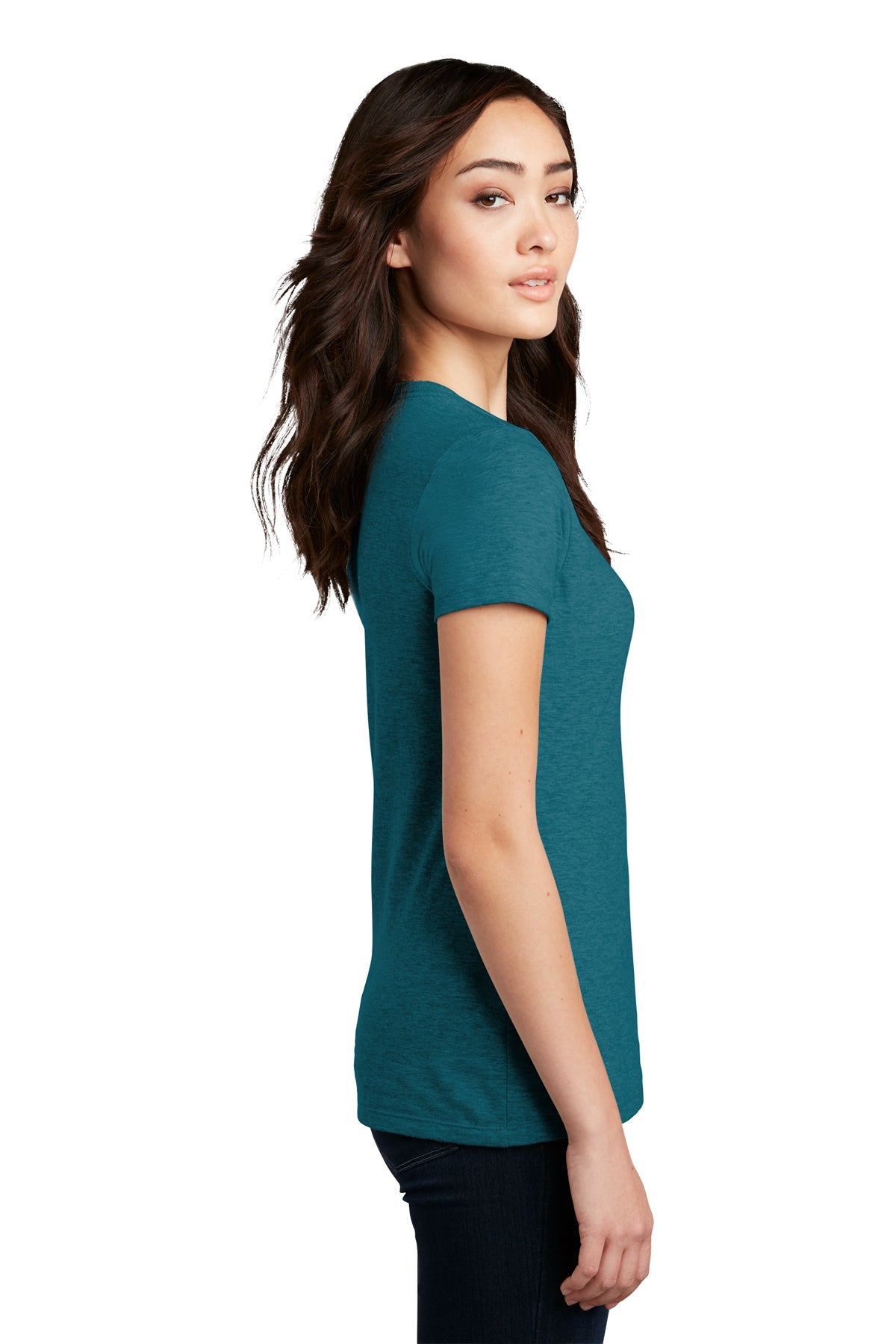 DM108L District® Women’s Perfect Blend® CVC Tee - XS-4XL