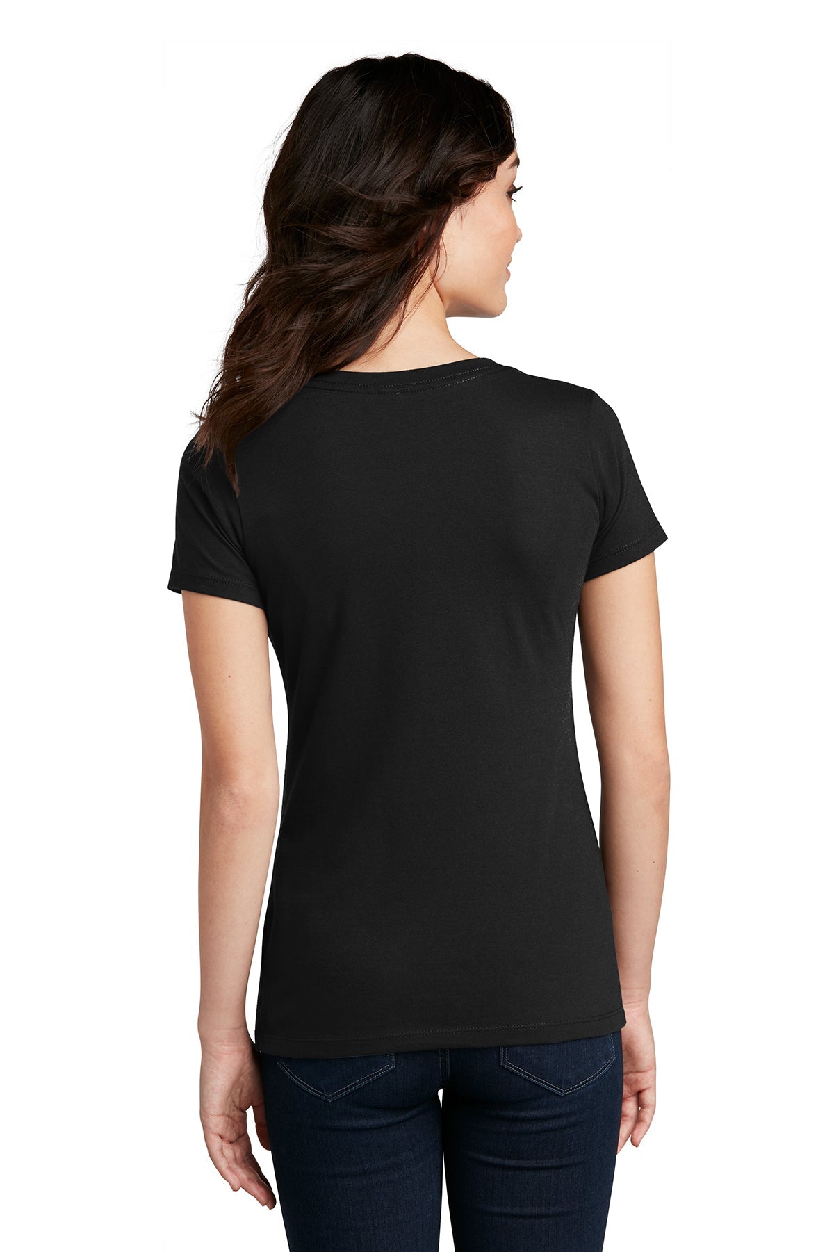 District Women’s Perfect Blend V-Neck Tee XS-4XL