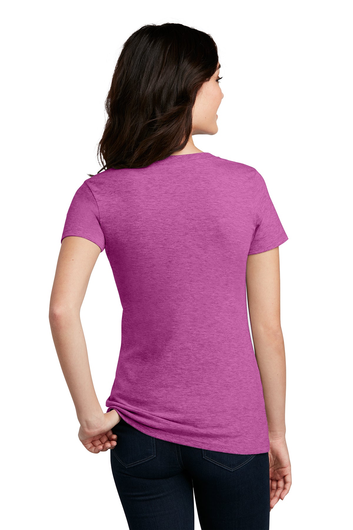 District Women’s Perfect Blend V-Neck Tee XS-4XL