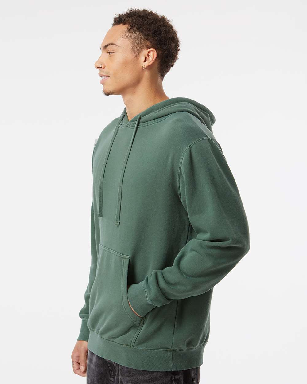 Independent Trading Co. - Midweight Pigment-Dyed Hooded Sweatshirt - PRM4500 - XS - 3XL
