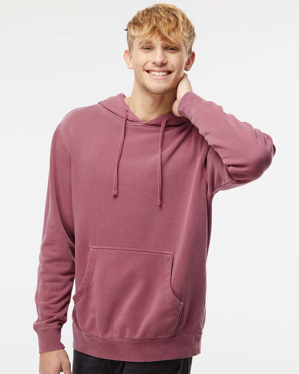 Independent Trading Co. - Midweight Pigment-Dyed Hooded Sweatshirt - PRM4500 - XS - 3XL