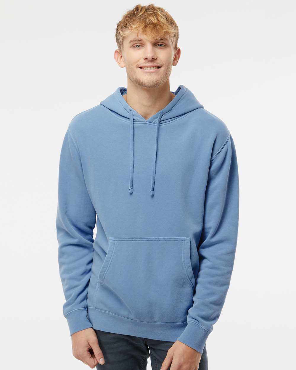 Independent Trading Co. - Midweight Pigment-Dyed Hooded Sweatshirt - PRM4500 - XS - 3XL