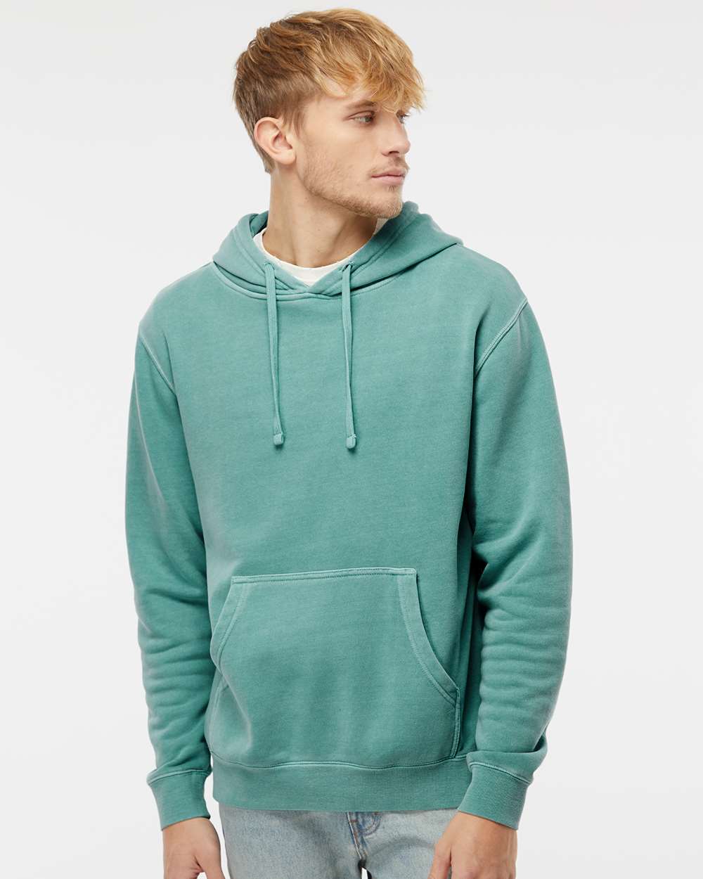 Independent Trading Co. - Midweight Pigment-Dyed Hooded Sweatshirt - PRM4500 - XS - 3XL