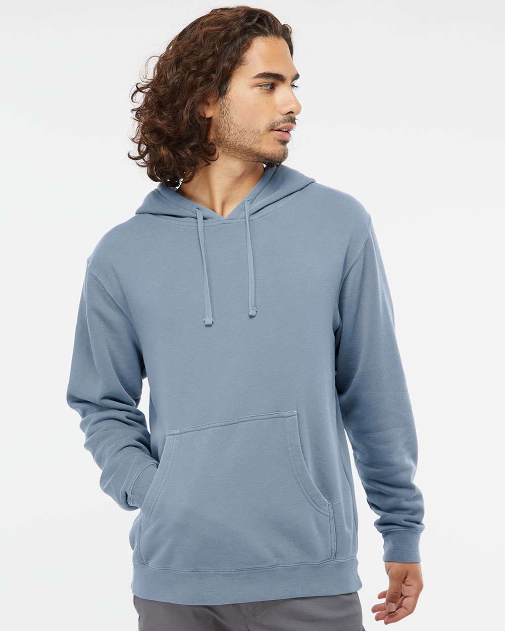 Independent Trading Co. - Midweight Pigment-Dyed Hooded Sweatshirt - PRM4500 - XS - 3XL
