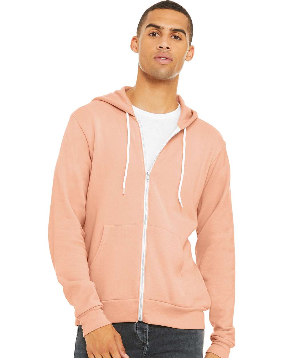 BELLA + CANVAS - Sponge Fleece Full-Zip Hoodie - 3739 - XS - 3XL